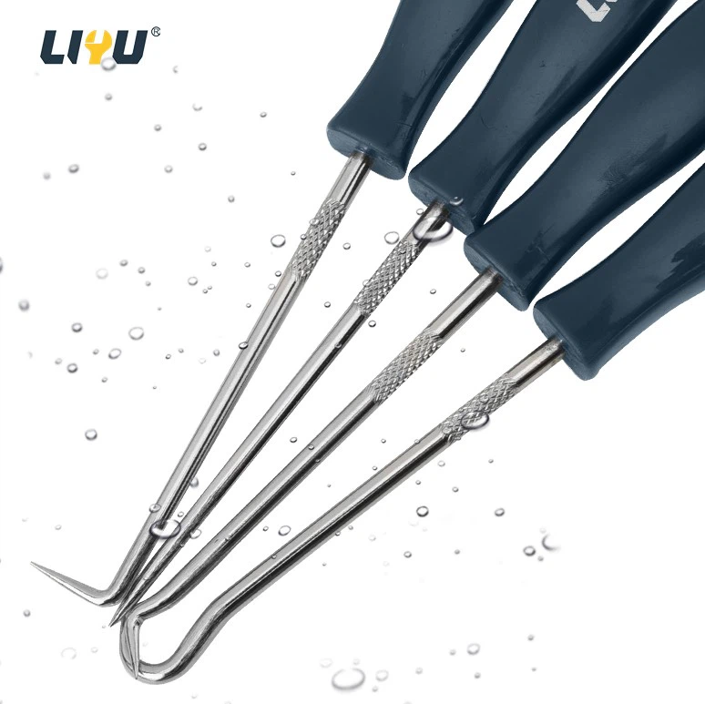 Seal Ring Extractor Oil Seal Lifting Oil Seal Puller O-hook Removal Seal Ring Hook 4-piece Set high quality